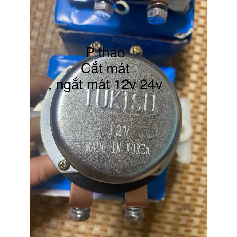 Ngắt mát / cắt mát điện ắc quy lõi đồng TIKISU BẢO VỆ XE 12v hoặc 24v