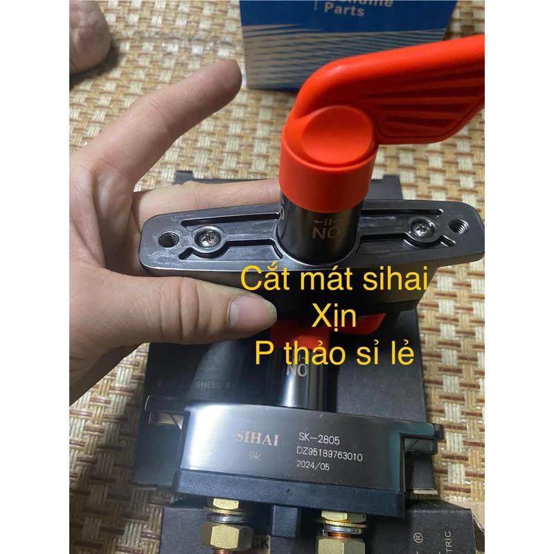 ngắt mát xịn sihai , cắt mát bình bảo vệ xe tay đỏ chân đồng ( LOẠI NHỎ GỌN CẮT CƠ SK 2805)