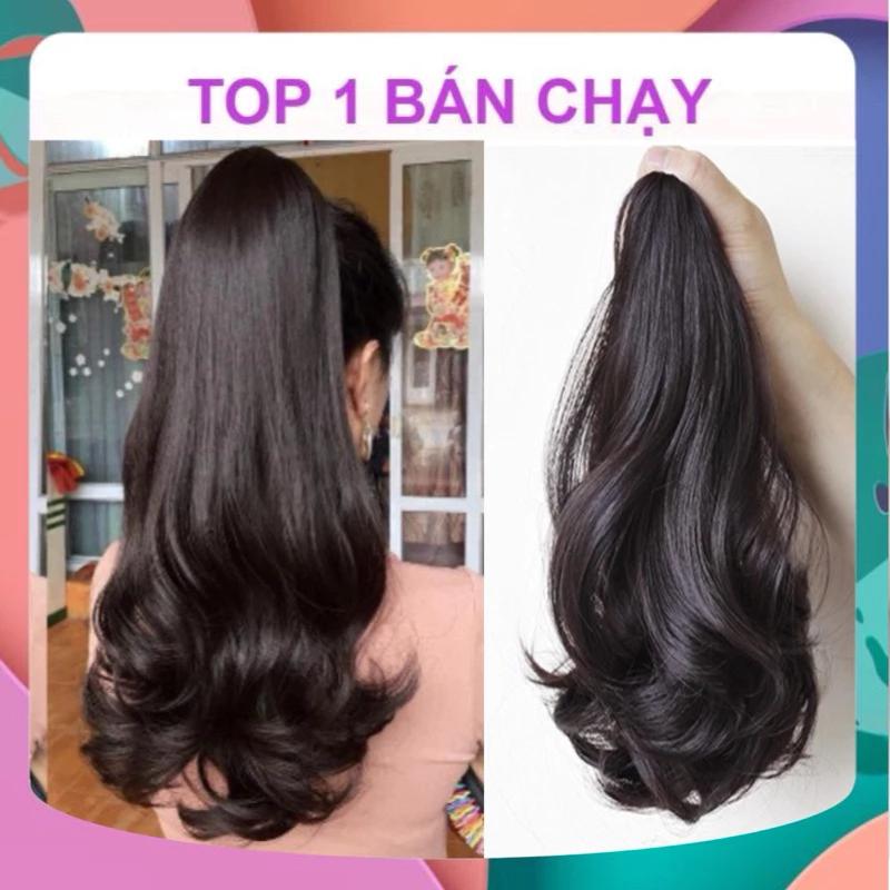NGOẠM TÓC GIẢ XOĂN LỬNG 45-50CM HÀNG CAO CẤP