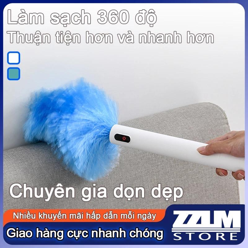 (nhập khẩu)Chổi Lông Quét Bụi Tĩnh Điện Tự Động 360° Mifan/Nhựa Abs Cao Cấp/Pin Sạc Usb/Vệ Sinh Nội Thất ô Tô, Nhà Cửa