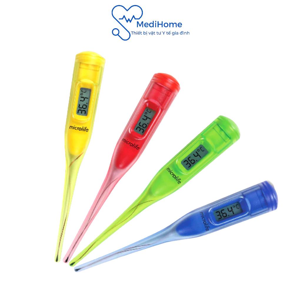 Nhiệt kế điện tử Microlife MT16K1 chống thấm nước KHÔNG thuỷ ngân, đo chính xác trong 60s - MediHome