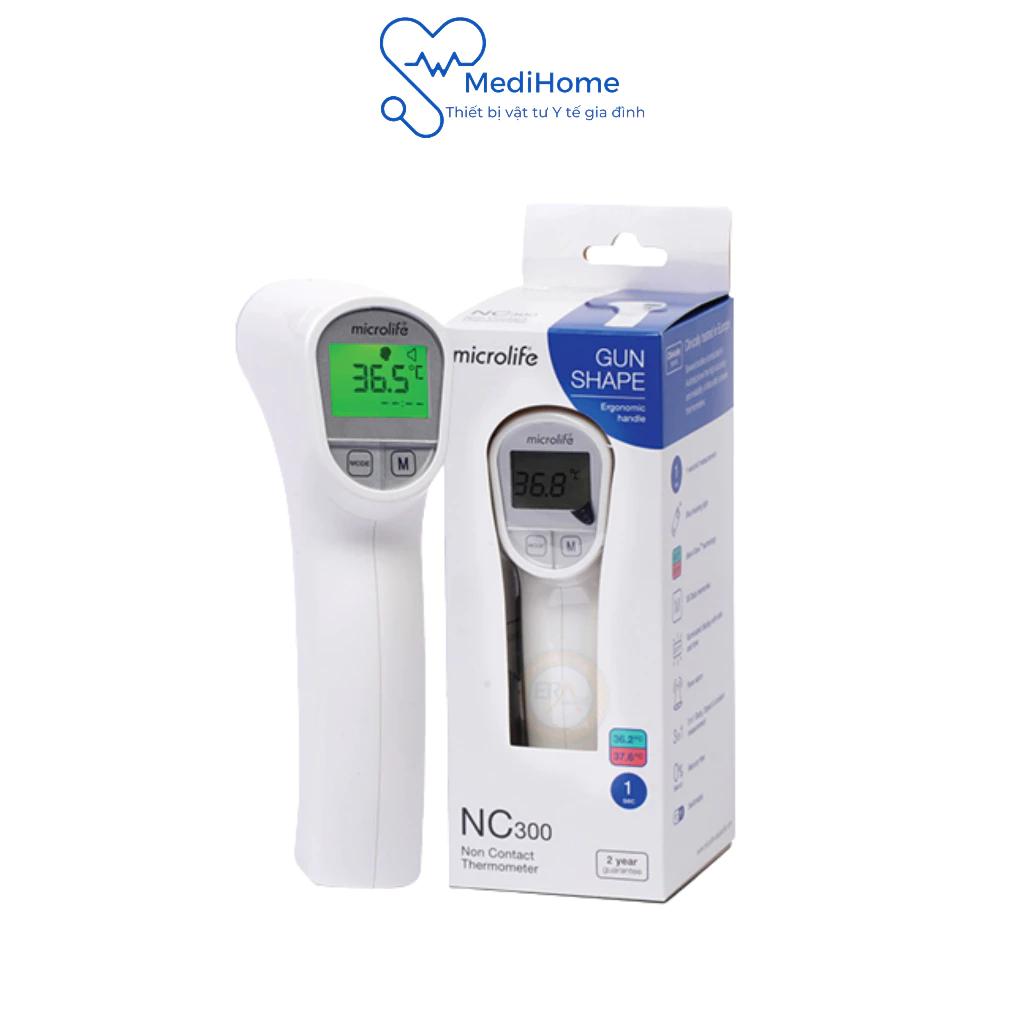 Nhiệt kế hồng ngoại Microlife NC300 CHÍNH HÃNG - Bảo hành 2 năm - MediHome