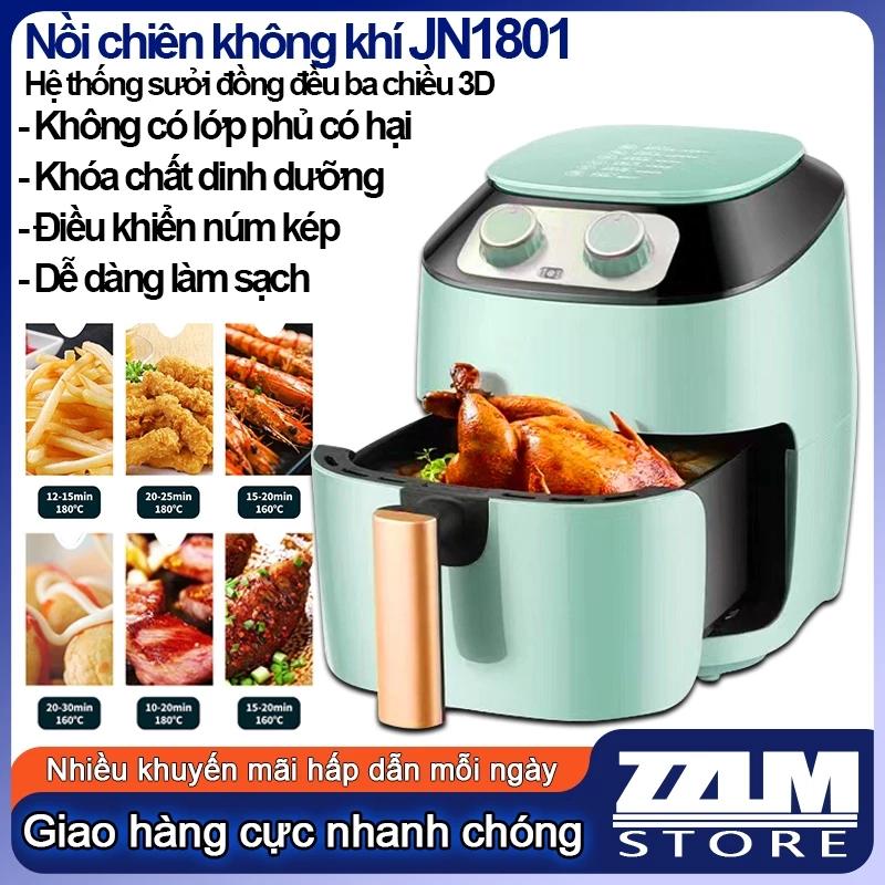 Nồi Chiên Không Dầu Điện Tử JN1801 9L, Màn Hình Cảm Ứng Tiện Lợi, Chiên Gà Vịt Nguyên Con, Chống Dính Siêu Bền