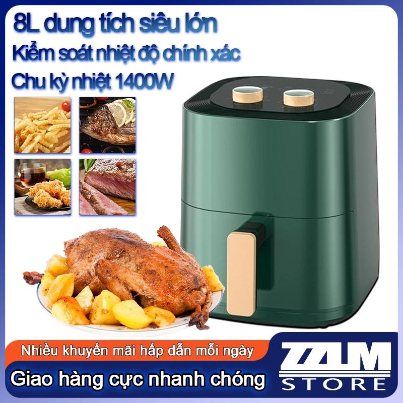 Nồi Chiên Không Dầu KS104 8L - Thoải Mái Chế Biến, Sử Dụng Công Nghệ Mới Nhất 2024