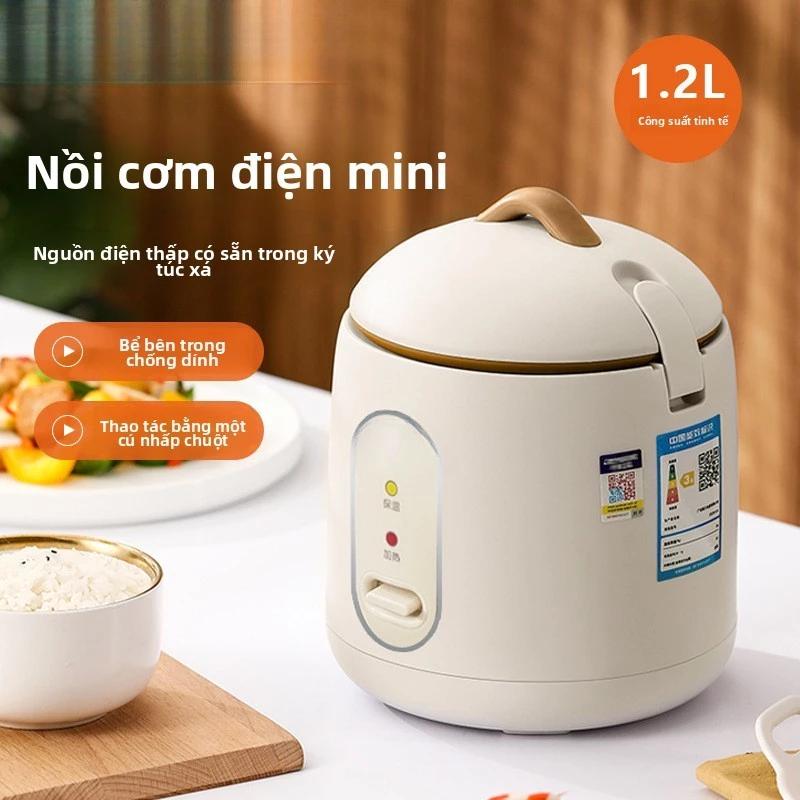 Nồi cơm điện Mini phong cách mới 2025, lớp lót chống dính công suất thấp