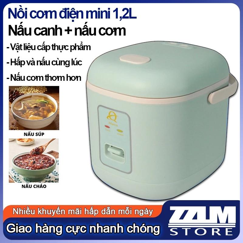 Nồi nấu cơm điện đa năng 1.2L thích hợp cho 2-3 người ăn,Lớp lót có thể tháo rời, Công suất 220W - Bảo hành 1 năm
