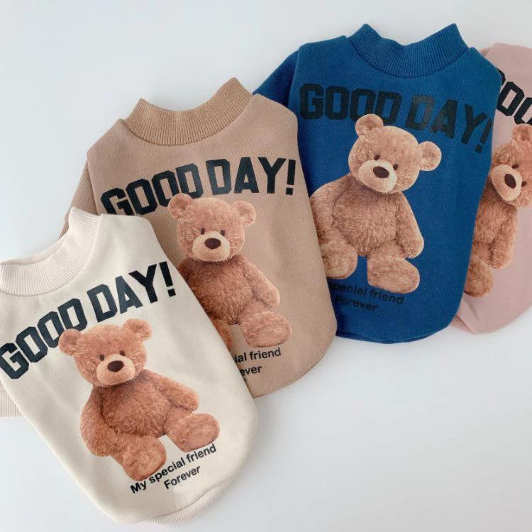 ⭐Nóng bỏng⭐Puppy Quần áo dễ thương Thú cưng Mùa thu đông Quần áo ấm áp Mèo Shih Tzu Áo len lông cừu