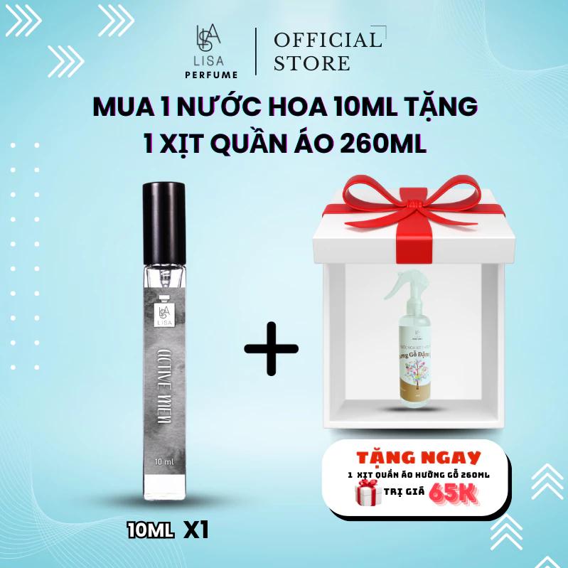 Nước hoa, Body Mist, Xịt miệng Lisaperfume chính hãng Mua 1 tặng 1 - Tặng 1 trong 3 sản phẩm mới trị giá 69k