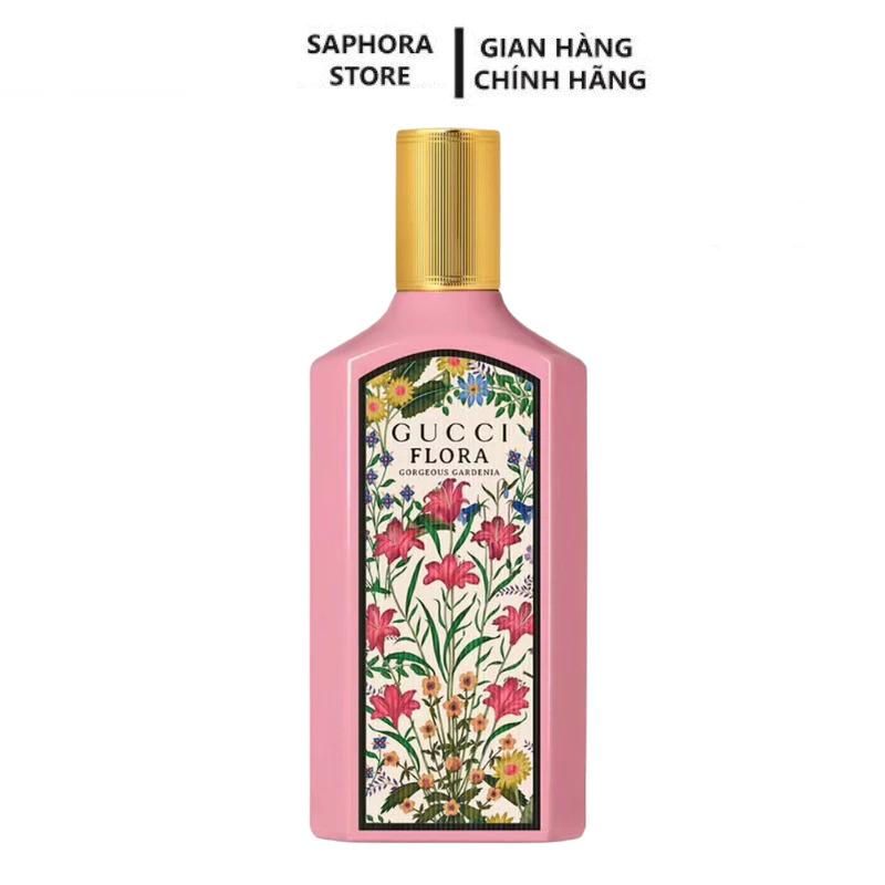 Nước hoa GC Flora Gorgeous Gardenia hồng EDP 100ml - Hương hoa thơm ngát, nữ tính