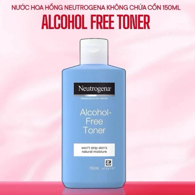 Nước hoa hồng dưỡng da Neutrogena Alcohol-Free Toner 150ml