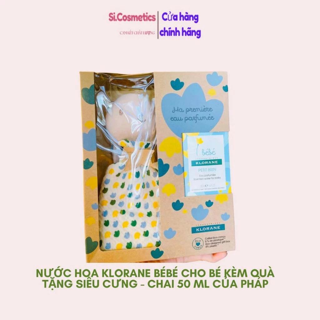 Nước hoa Klorane Bébé cho bé kèm quà tặng siêu cưng - chai 50 ml của Pháp