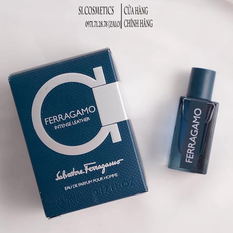 Nước hoa mini Salvatore ferragamo intense leather EDP 5ml