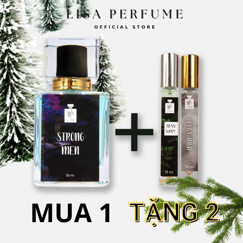 Nước hoa Nam 50ml tặng ngay 2 chai nước hoa 10ml