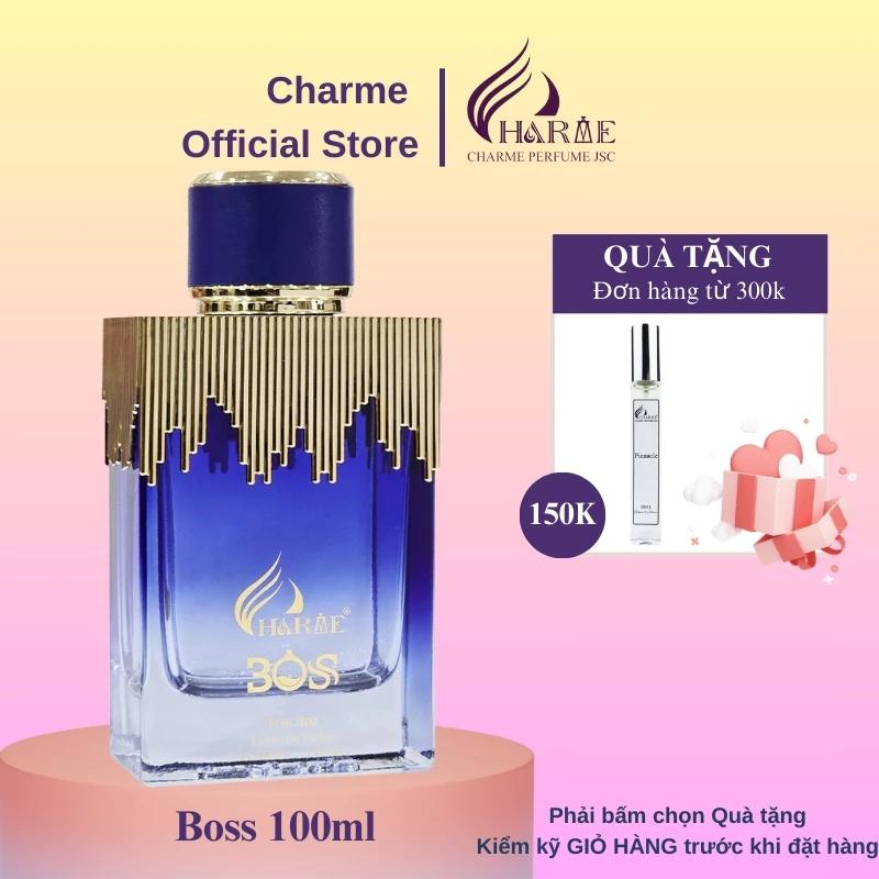 Nước hoa nam Charme Boss 100ml nam tính lôi cuốn uy quyền