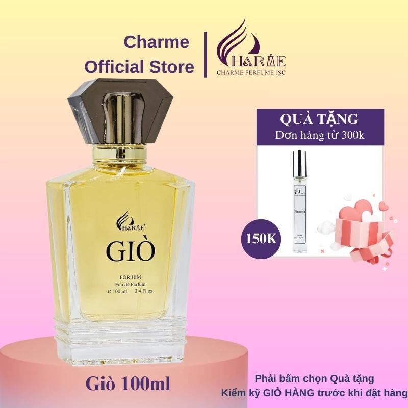 Nước hoa nam Charme Giò 100ml tinh khiết hiện đại nam tính