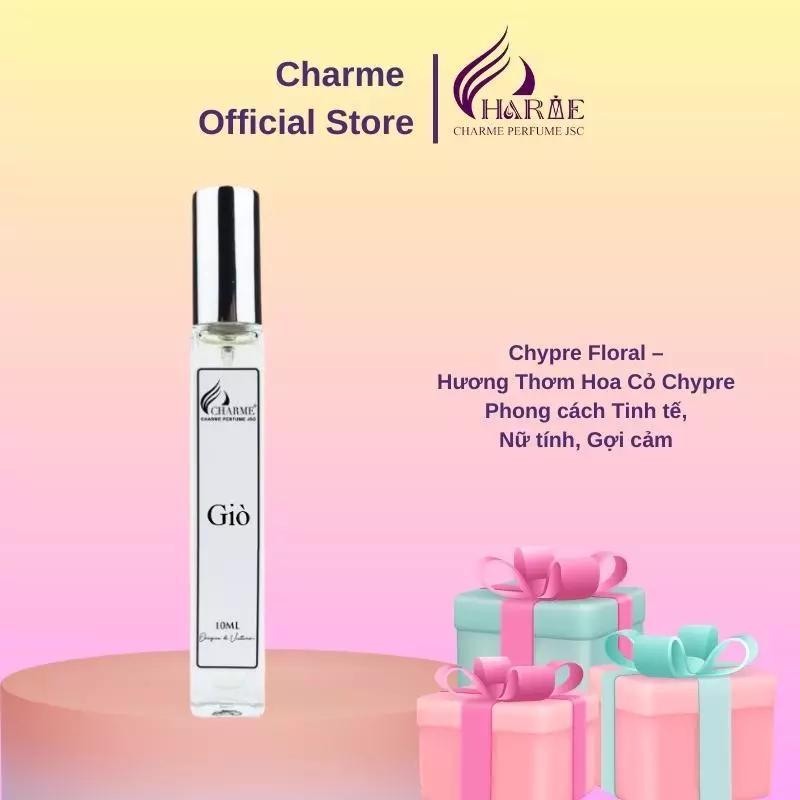 Nước hoa nam Charme Giò 10ml tinh khiết hiện đại nam tính