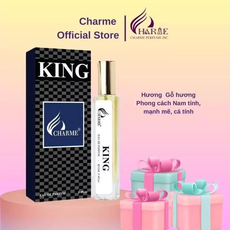 Nước hoa nam Charme King 10ml nam tính mạnh mẽ cá tính.
