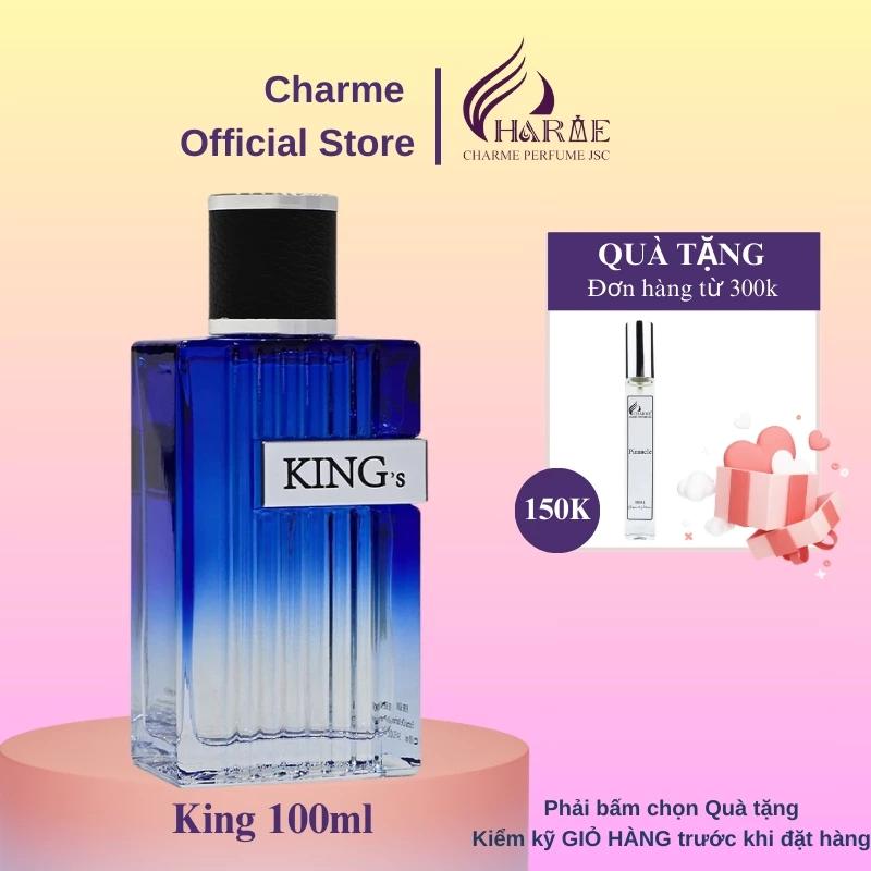 Nước hoa nam Charme King's 100ml nam tính mạnh mẽ cá tính