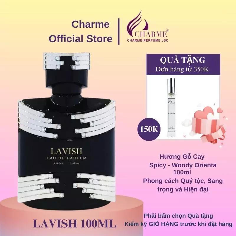 Nước hoa nam Charme Lavish 100ml Quý tộc Sang trọng Hiện đại