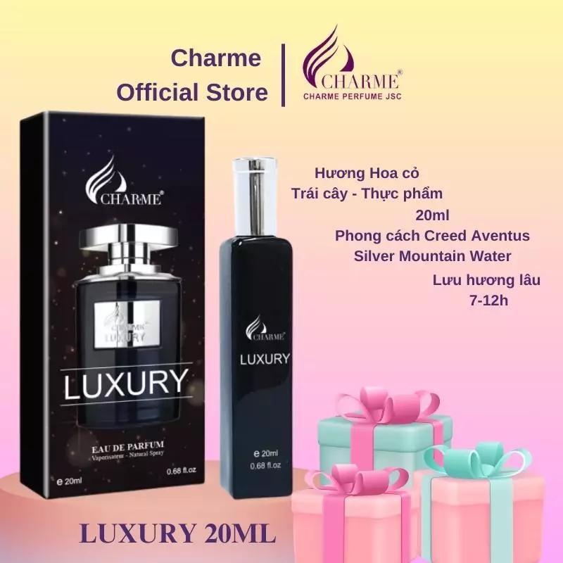 Nước hoa Nam Charme Luxury 20ml tươi sáng năng động sảng khoái