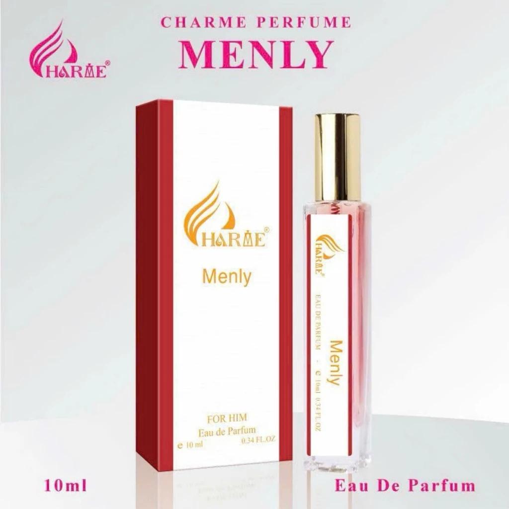 Nước hoa nam Charme Menly 10ml nam tính sang trọng tự tin
