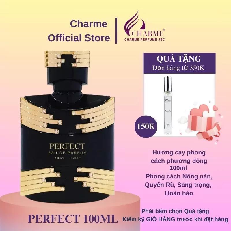 Nước hoa nam Charme Perfect 100ml Nồng nàn Quyến rũ Sang trọng Hoàn hảo