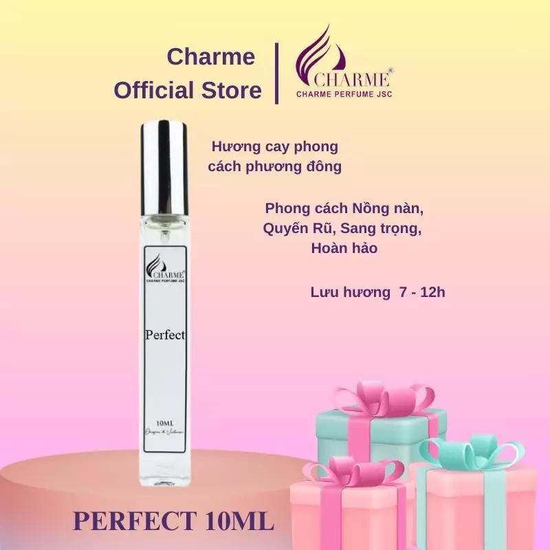Nước hoa nam Charme Perfect 10ml Nồng nàn Quyến rũ Sang trọng Hoàn hảo