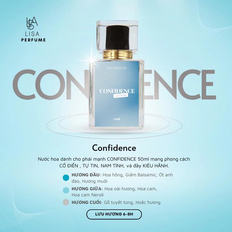 Nước hoa nam Lisa Perfume Chính Hãng 10-50ml ,hương thơm mạnh mẽ , năng động , lịch lãm , lưu hương 6-8h