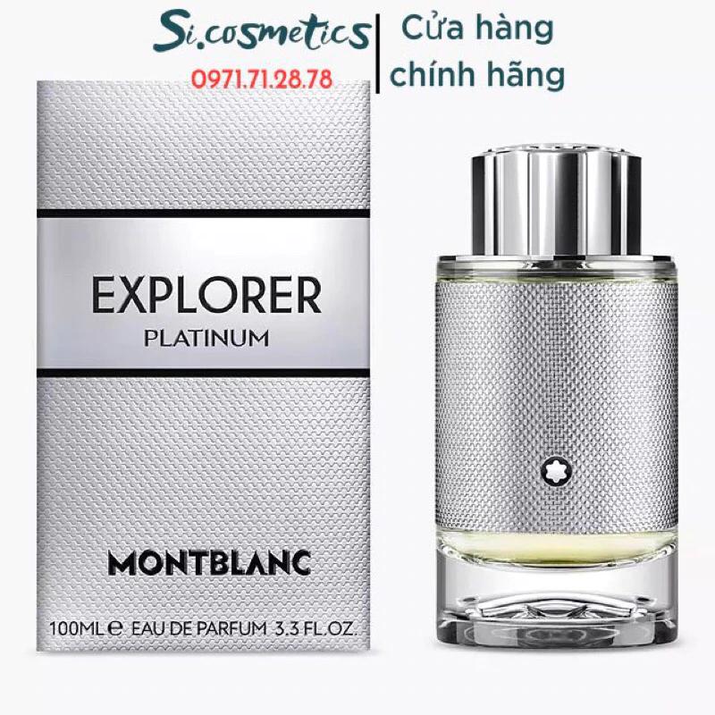 Nước hoa Nam Montblanc Explorer Platinum EDP 100ml