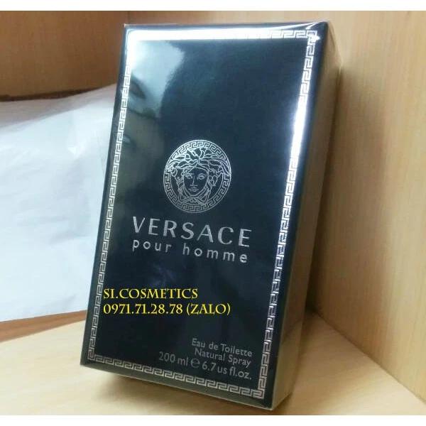 Nước hoa nam Versace Pour Homme EDT 200ml