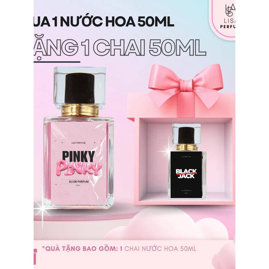 NƯỚC HOA NAM/NỮ 50ML LISAPERFUME CHÍNH HÃNG. MUA 1 TẶNG 1 NƯỚC HOA NỮ/NAM 50ML THƠM LÂU 6-8H, HƯƠNG THƠM DỊU NHẸ DỄ CHỊU