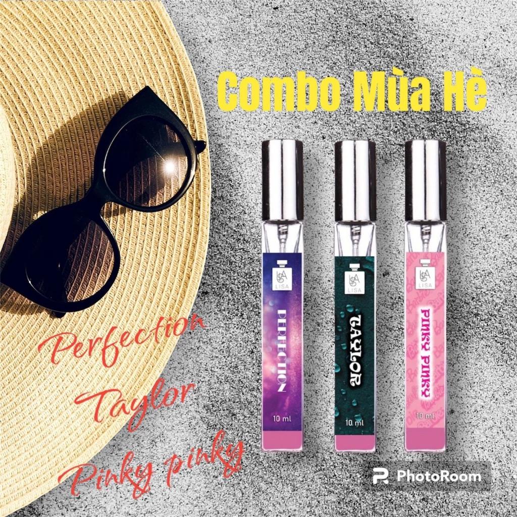 Nước hoa Nữ 4 mua Xuân Hạ Thu Đông - Combo 3 chai mỗi mùa Xuân - Hạ - Thu - Đông