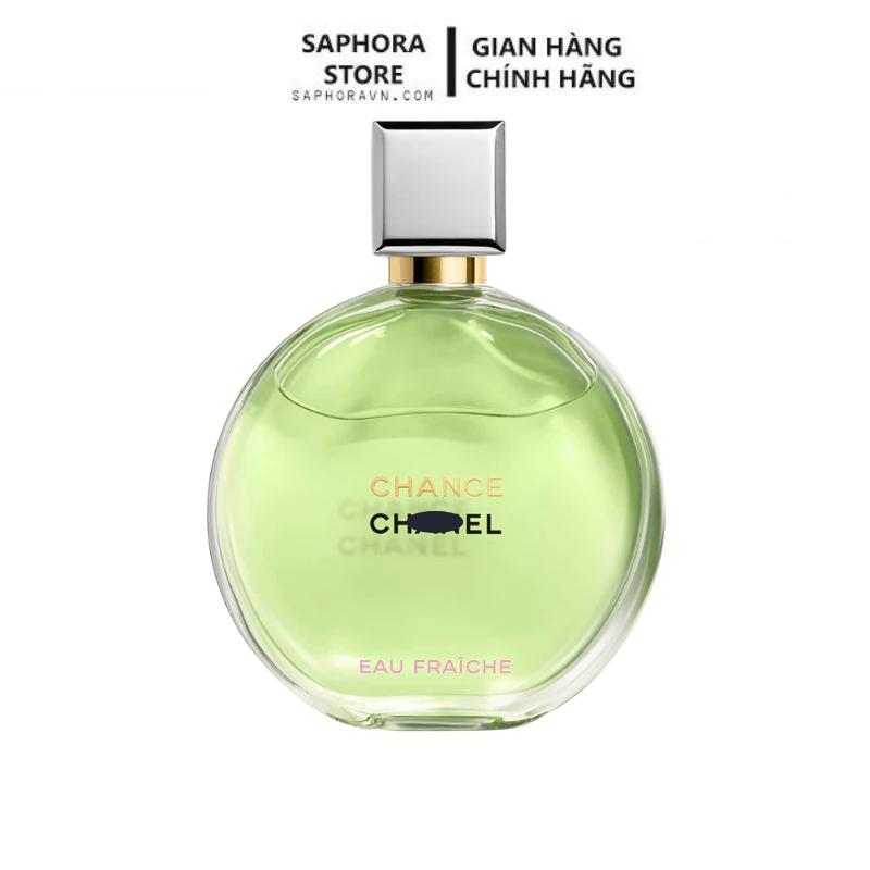 Nước hoa nữ Chanel Chance Eau Fraiche EDP (xanh lá) 100ml, dầu thơm Chanel chính hãng hương hoa cỏ trẻ trung