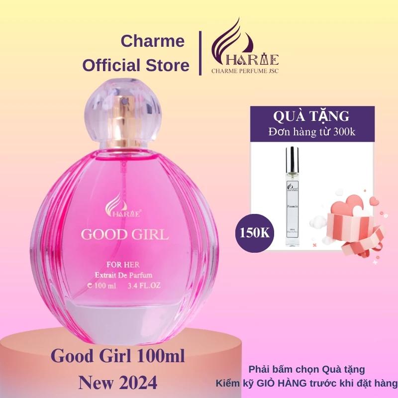 Nước hoa nữ Charme Good Girl 100ml new 2024 ngọt ngào nhẹ nhàng nữ tính tiểu thư