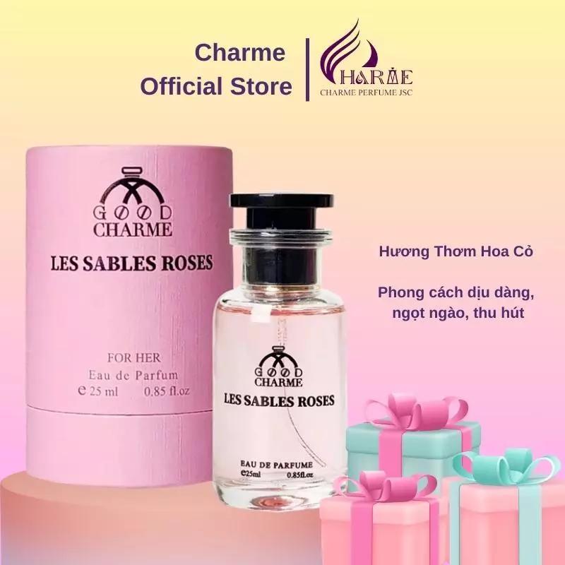 Nước hoa nữ Charme Les Sables Roses 25ml tinh tế nhẹ nhàng cảm xúc