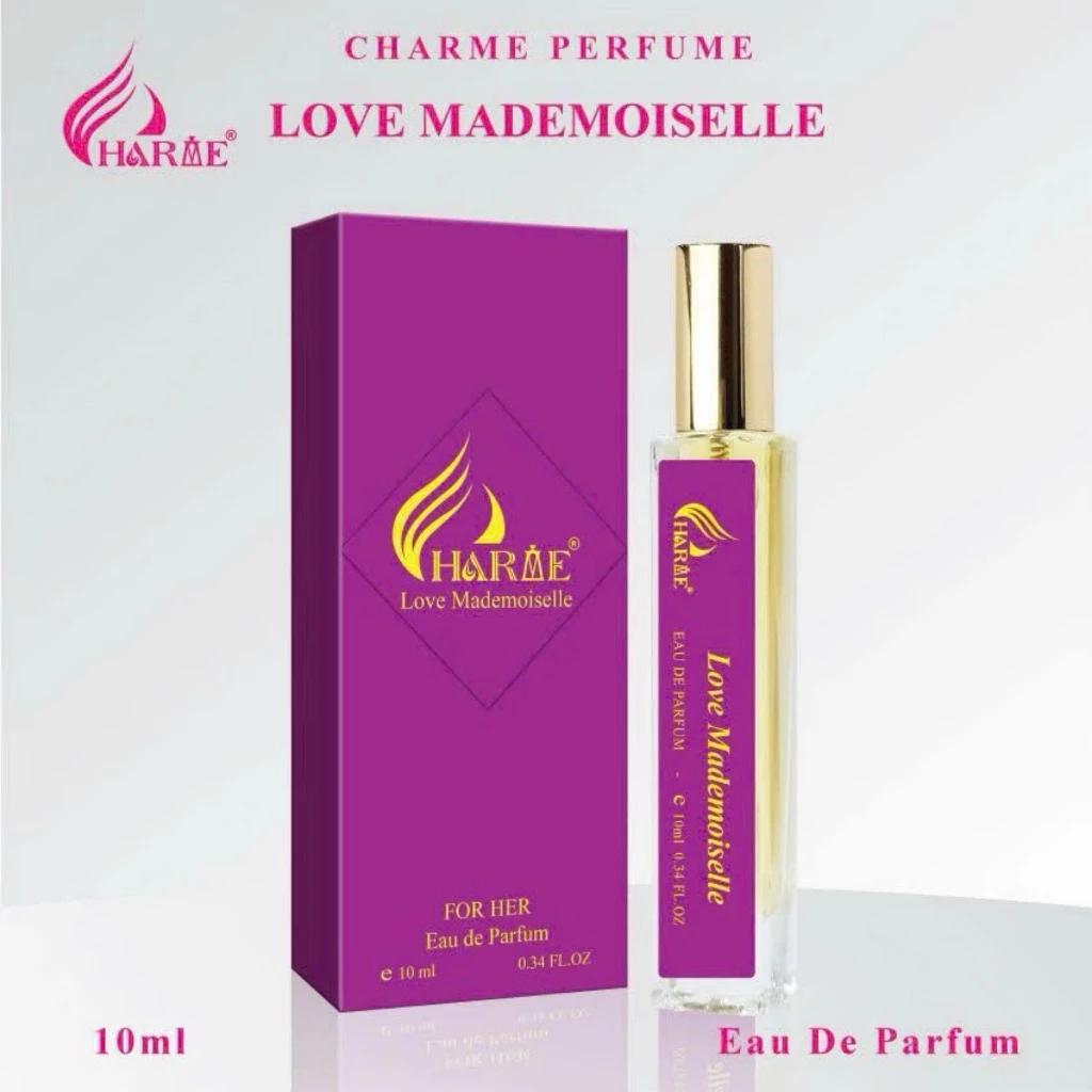 Nước hoa nữ Charme Love Mademoiselle 10ml sang trọng quyến rũ