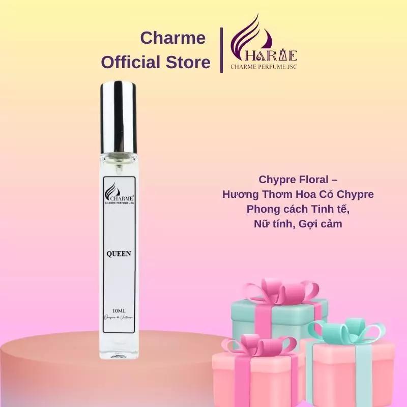 Nước hoa nữ Charme Queen 10ml sang trọng quyến rũ gợi cảm