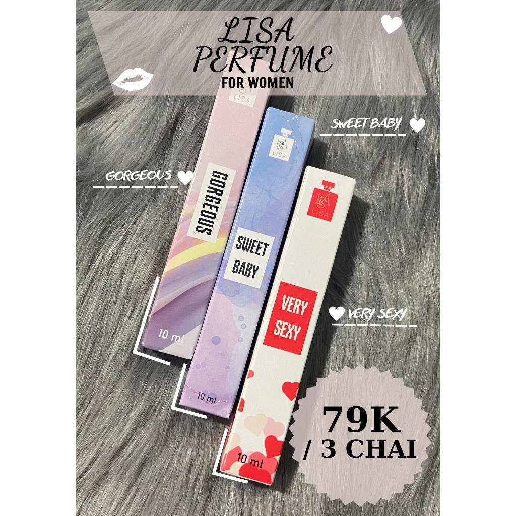 NƯỚC HOA NỮ DU LỊCH 10ML THƠM LÂU 6-8H TỎA HUONG 2-3M THÍCH HỢP MANG THEO BÊN NGƯỜI SWEET BABY- VERY SEXY - GOREOUS