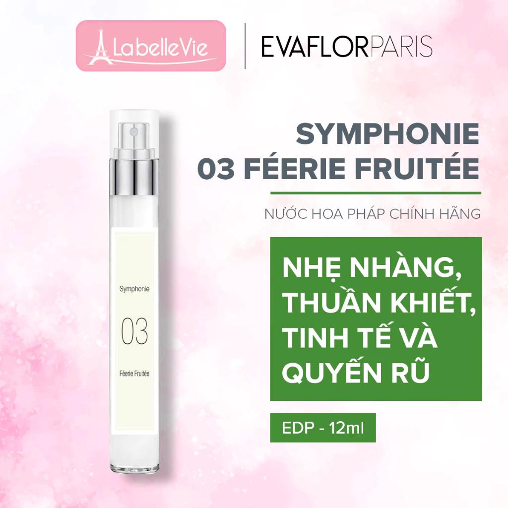 Nước hoa nữ Evaflor Symphonie Féerie Fruitée 03 tự nhiên, lôi cuốn 12ml
