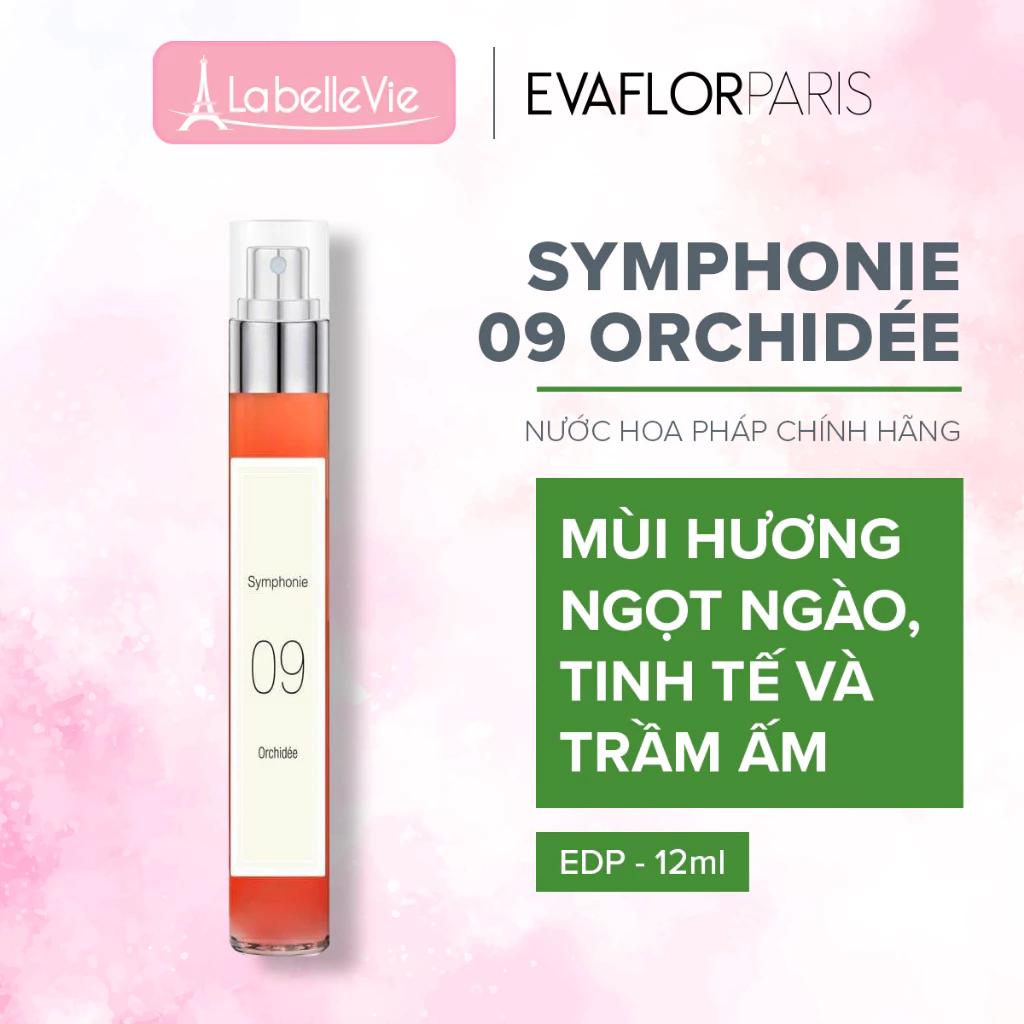 Nước hoa nữ Evaflor Symphonie Orchidée 09 hương thơm ngọt ngào từ thiên nhiên 12ml