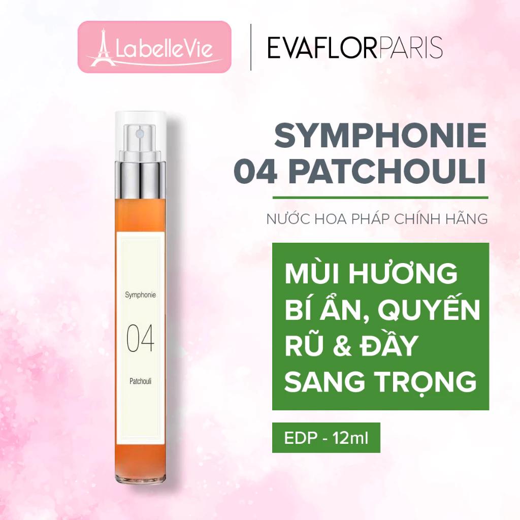 Nước hoa nữ Evaflor Symphonie Patchouli 04 hương hoa quyến rũ sang trọng 12ml