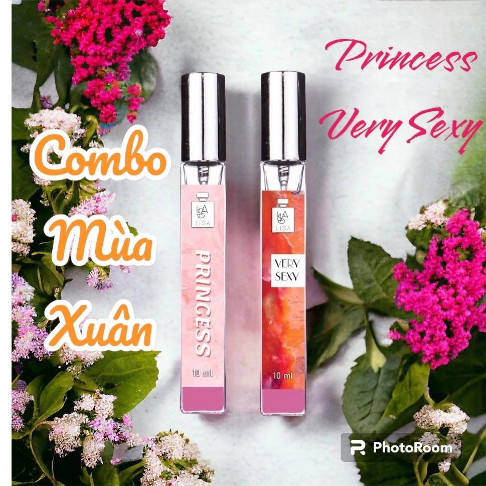 nước hoa nữ - hương mùa xuân gorgeous - miss paris - rose night (10ml tiện dụng lưu hương 6-8 tiếng)