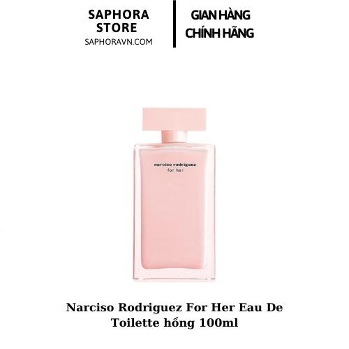Nước hoa nữ Narciso ( hồng nhạt ) Rodriguez For Her edp 100ml, thơm lâu quyến rũ tinh tế