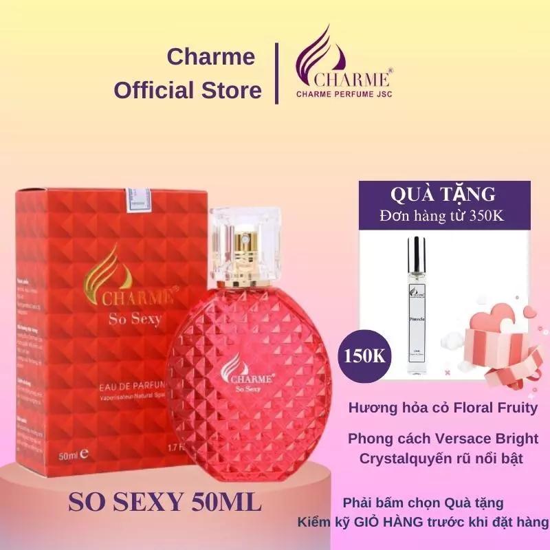 Nước hoa nữ thơm lâu Charme So Sexy quyến rũ nổi bật lôi cuốn 50ml