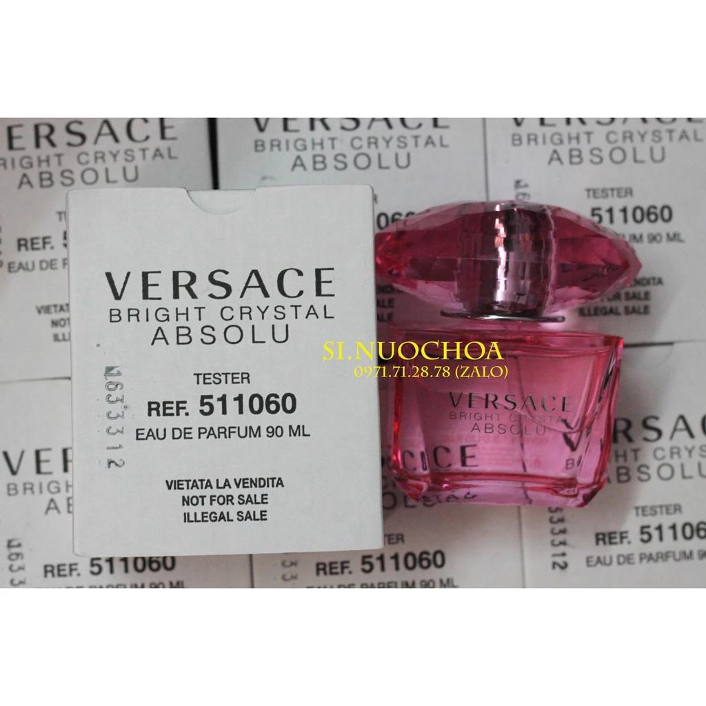 Nước Hoa tester Versace Bright Crystal Absolu 90ml