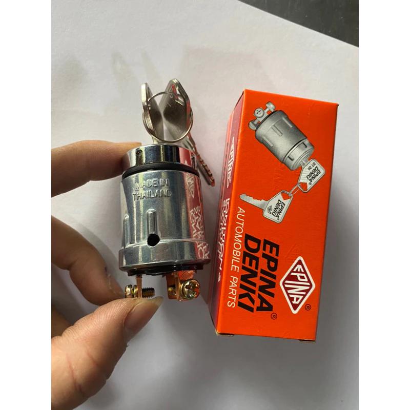 ổ khoá thái 3 chân điện+ đề nổ xịn Thái Lan loại 1chế lắp xe máy, xe 3 gác, máy công trình