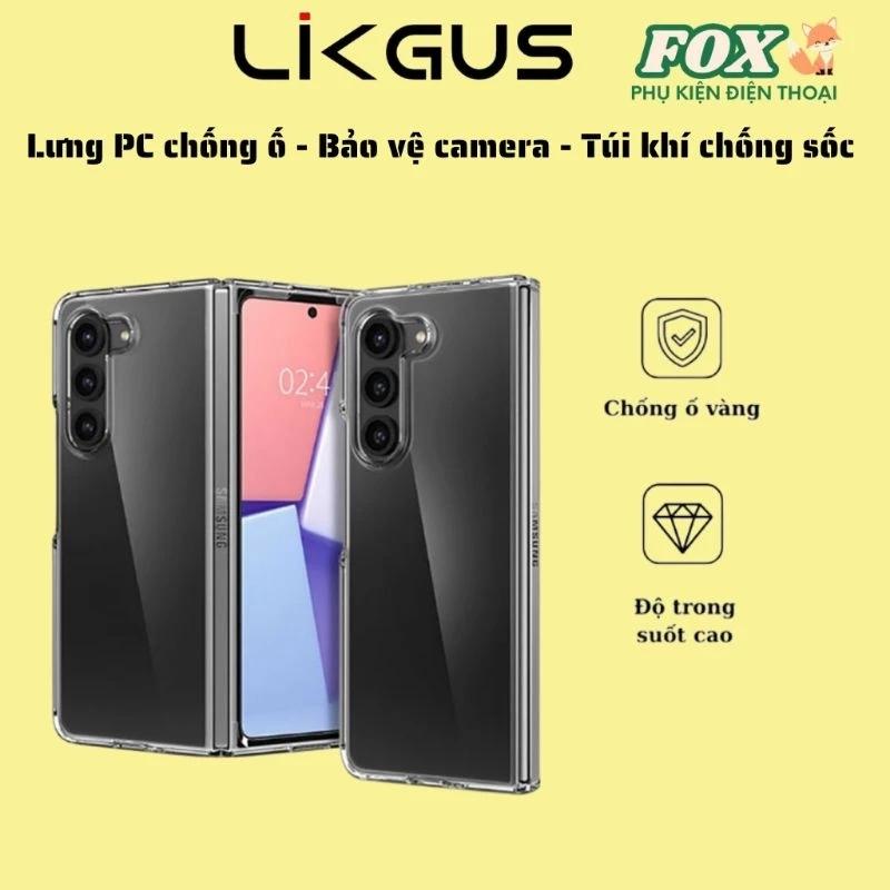Ốp Likgus trong Zflip6 Zfold6