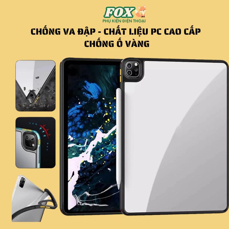 Ốp lưng cứng viền màu ipad iPad Pro 13 M4,Pro 11 M4, Air 6,Air 5,Air 4,Gen 7, 8, 9, Gen 10, Pro 11 2020, 21, 22