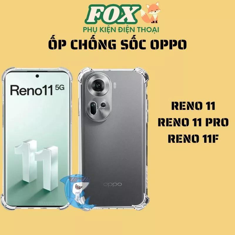 Ốp lưng dẻo chống sốc cho OPPO Reno11, Reno11 Pro, Reno11F