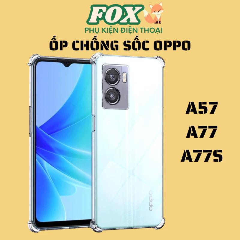 Ốp lưng OPPO A57 A77 A77S dẻo chống sốc bảo vệ camera